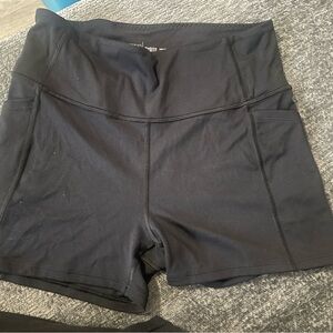 Victoria's Secret Black Bike Shorts & Leggings